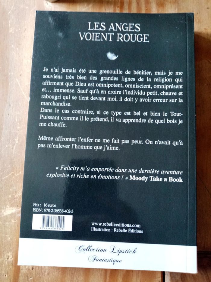 Les anges voient rouge de Sophie Jomain - photo numéro 2