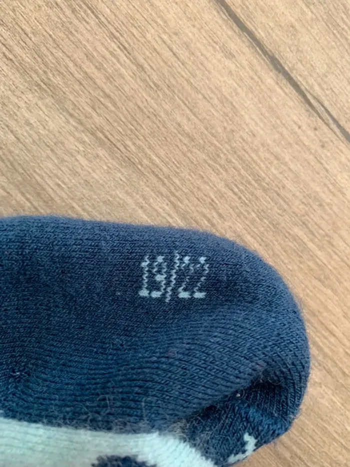Lot 3 paires de chaussettes de ski bébé 19/22 - photo numéro 3