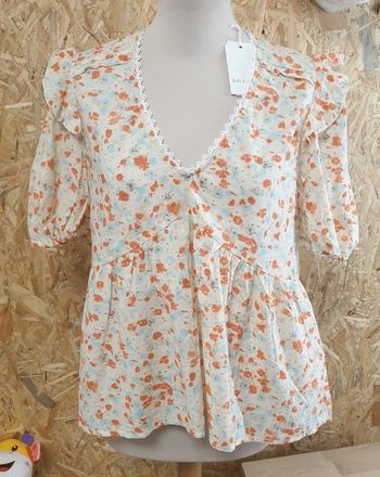 Blouse fleurie Lili&Lala Neuve Taille S