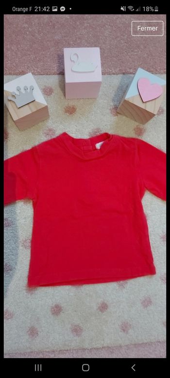 Tee-shirt 6 mois absorba