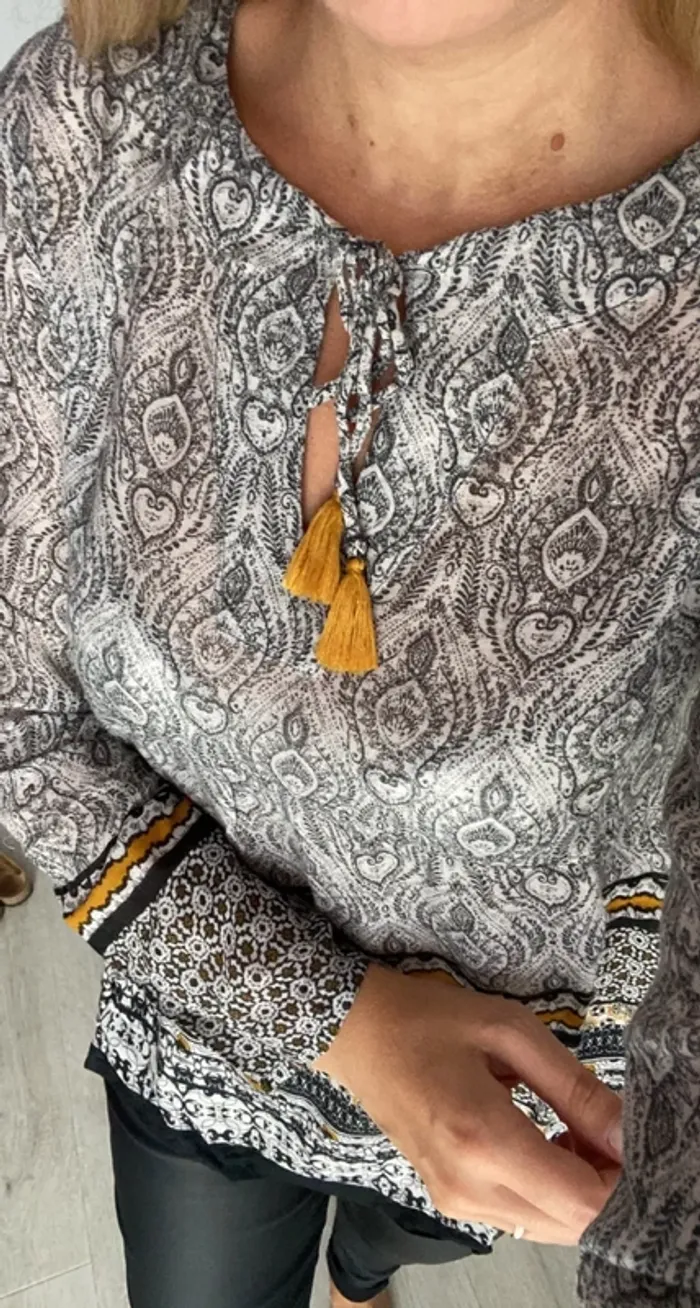 Haut blouse Promod - photo numéro 3