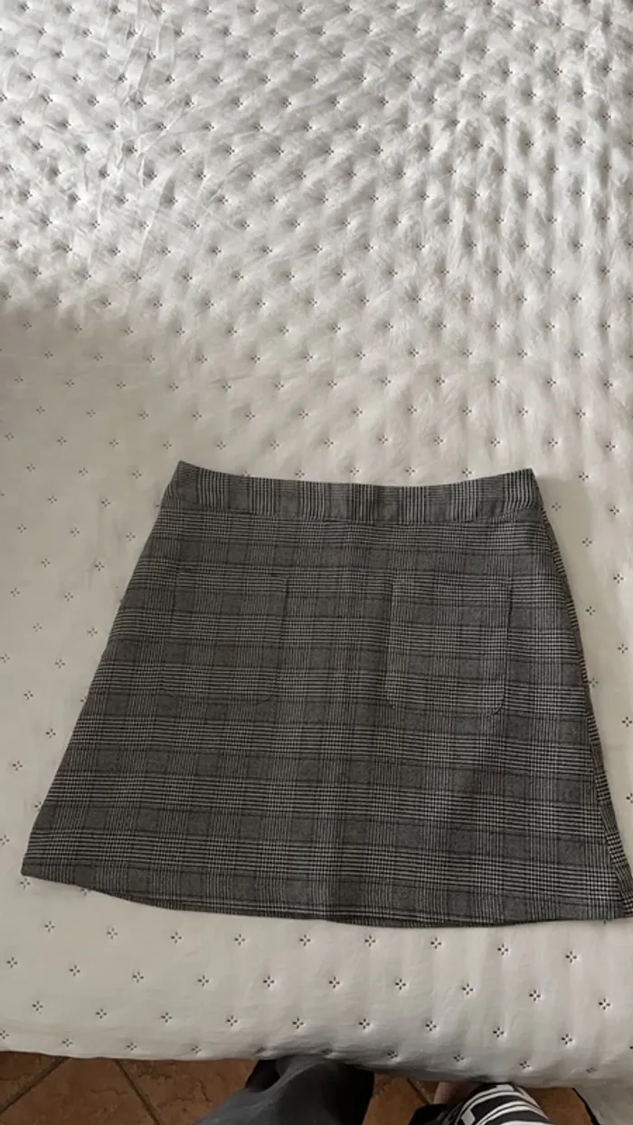 Jupe motif prince de galles
