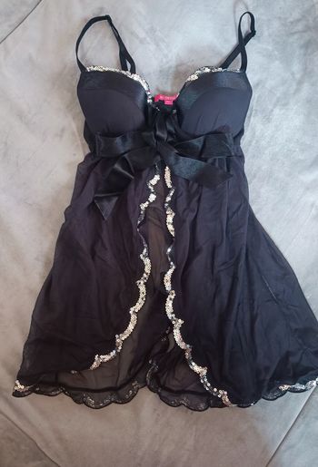 Nuisette noir argenté 