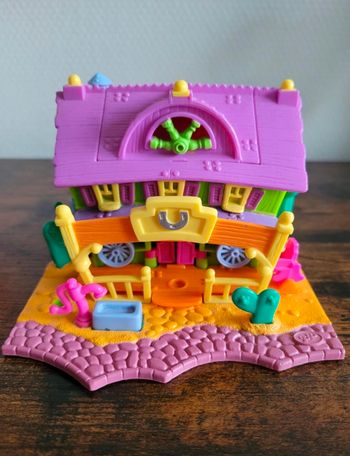 Ancien Polly Pocket vintage Maison 
