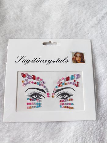 Autocollants bijoux a strass