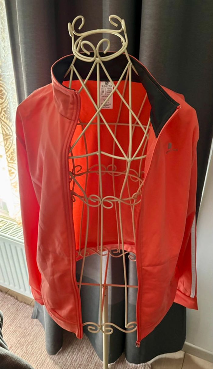 Veste survêtement sport unisexe Domyos taille 14 ans - photo numéro 7