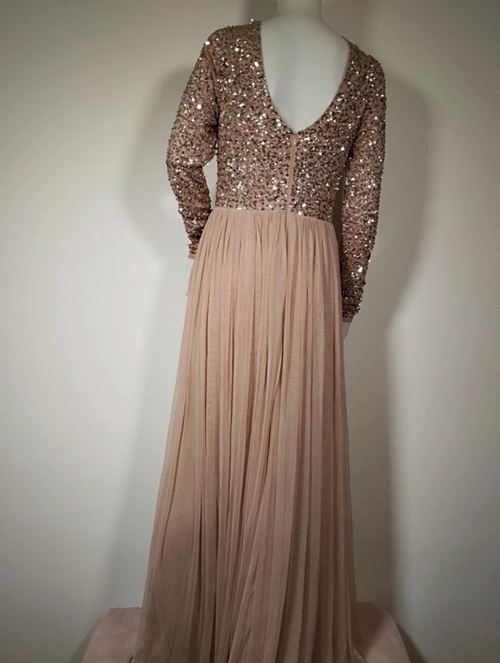 Robe longue de soirée Maya Deluxe taille 38 - photo numéro 5