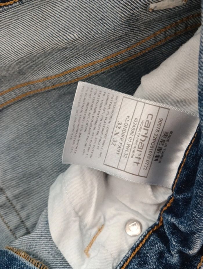 Jean Klondike pant Carhartt 32*32 - photo numéro 17