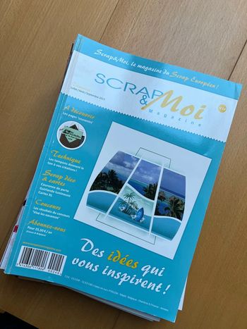 Lot de magazines Scrap et Moi Azza