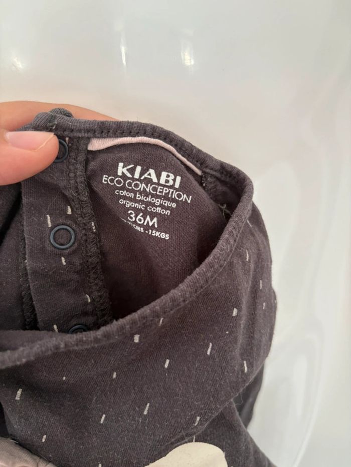 T-shirt manches longues Kiabi - 36 mois - photo numéro 3