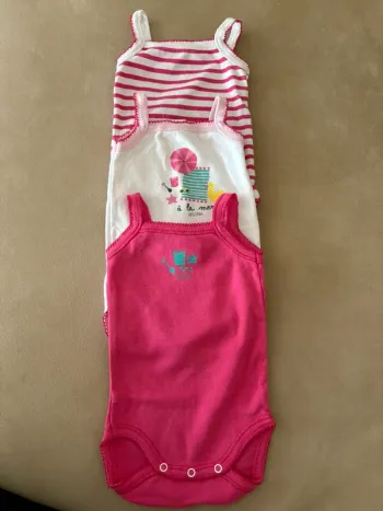 Lot de 3 bodies absorba