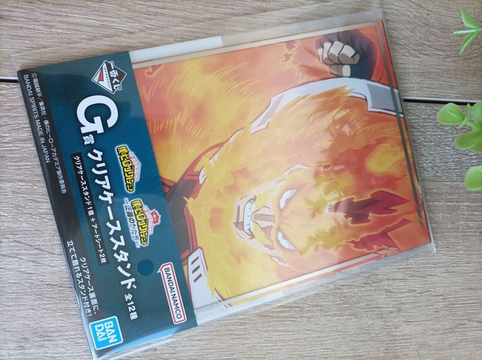 Image carte Endeavor My Hero Academia Mha Bandai Ichiban Kuji - photo numéro 2