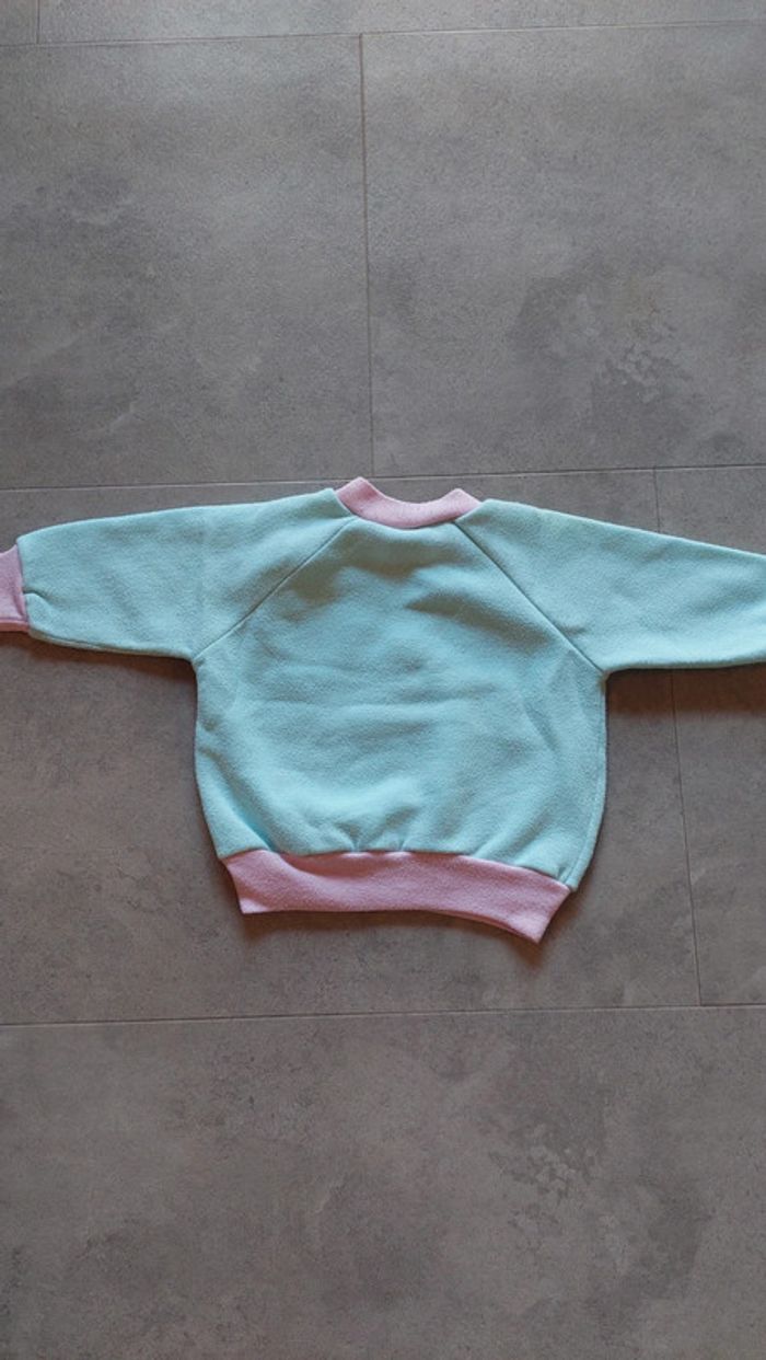 Pull vintage taille 6 mois - photo numéro 4