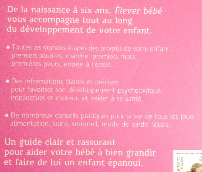 Elever bébé Pr Marcel Rufo, Christine Schilte édition 2011 Hachette - photo numéro 4