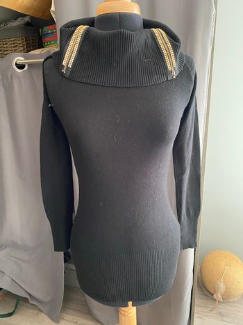 Pull femme strass 36