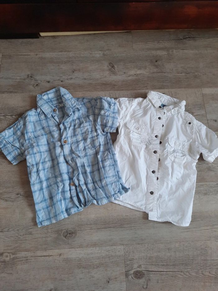 Lot Chemises manches courtes 3 ans
