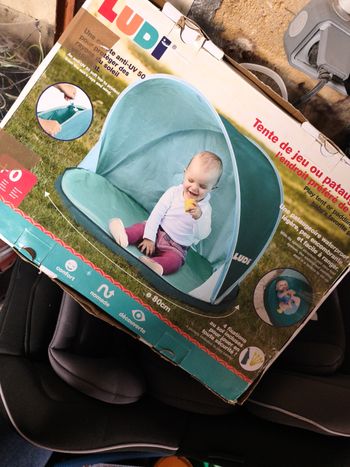 Tente de jeu et pataugeoire