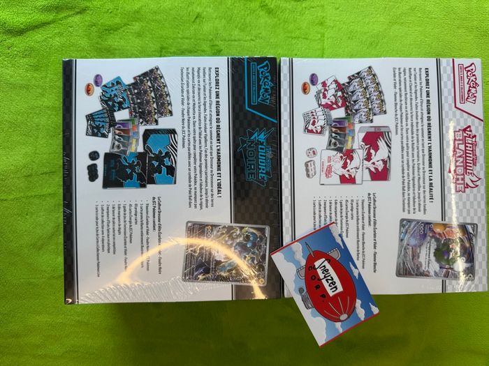 Lot de 2 ETB Pokémon EV10.5 Foudre Noir Flamme Blanche Neuf et Scellé - photo numéro 6