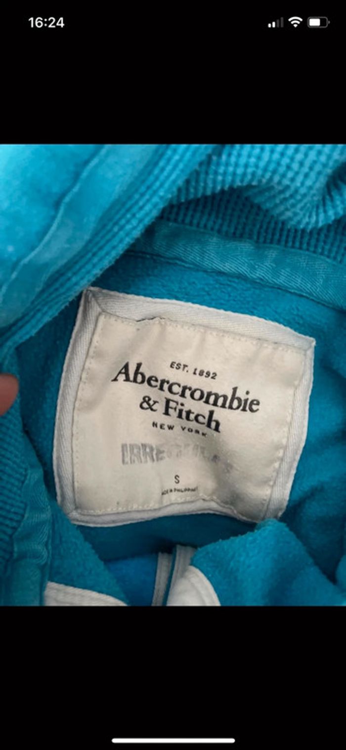 Gilet bleu abercrombie - photo numéro 5