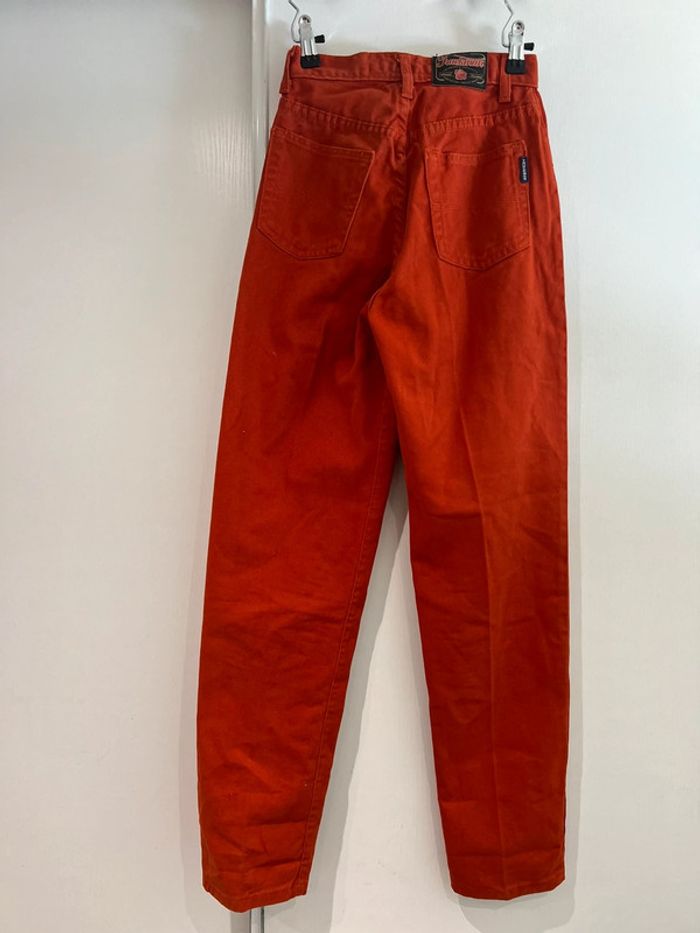 TruckMan pantalon vintage, taille 32 Jeans, oranger - photo numéro 2
