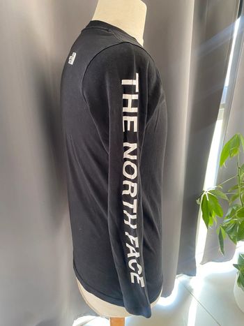 T shirt manches longues the north face noir