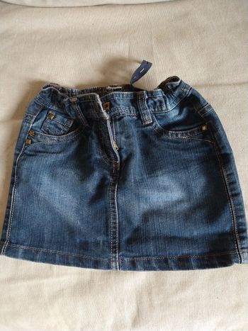 Jupe courte en jean tape à l'oeil taille 4ans
