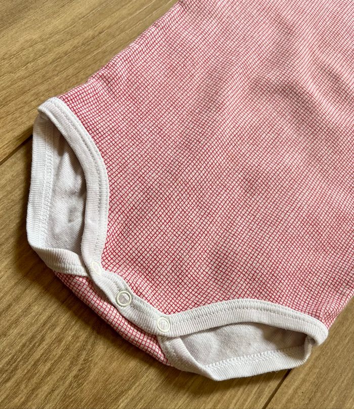 Body petits carreaux rouges - Petit Bateau - photo numéro 6