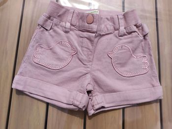 💎Short velours Vertbaudet 💎