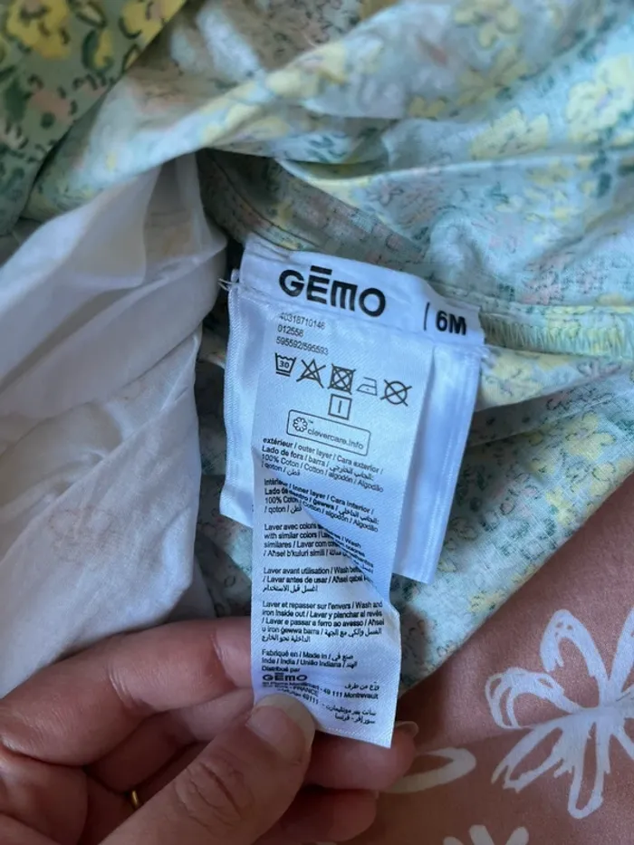 Robe Gémo 6 mois - photo numéro 2