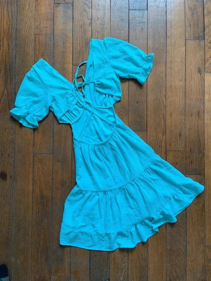 Robe bleue dos nu pimkie taille 32 xxs - photo numéro 7