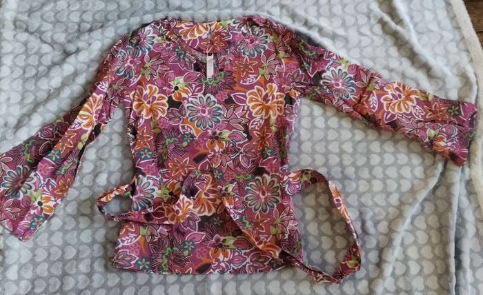 Blouse fleurie