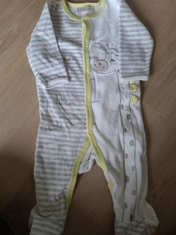 Pyjama velours 6 mois