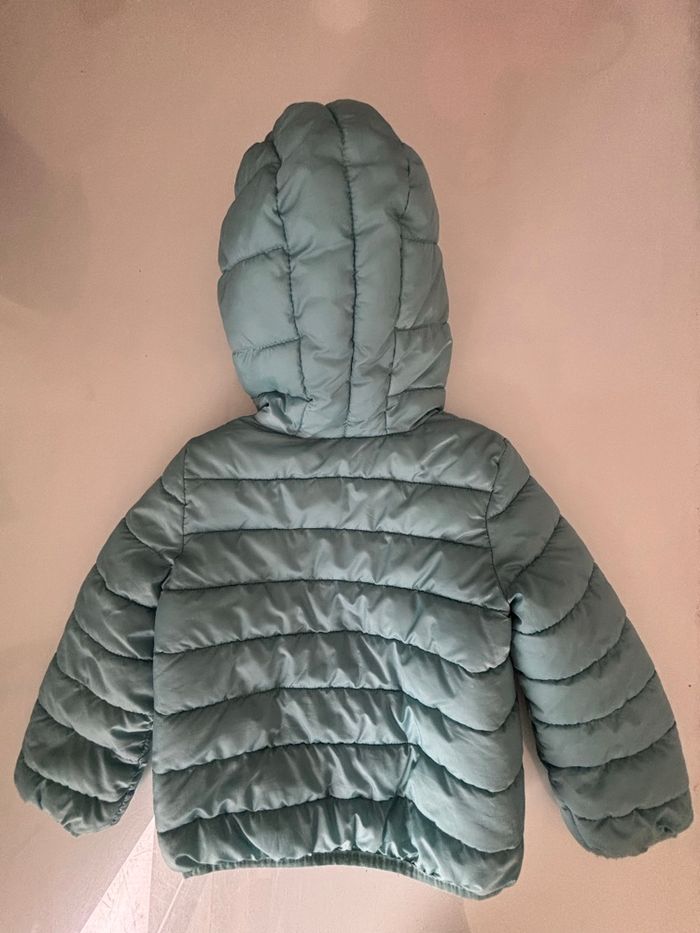 Doudoune fine bleu clair - photo numéro 2