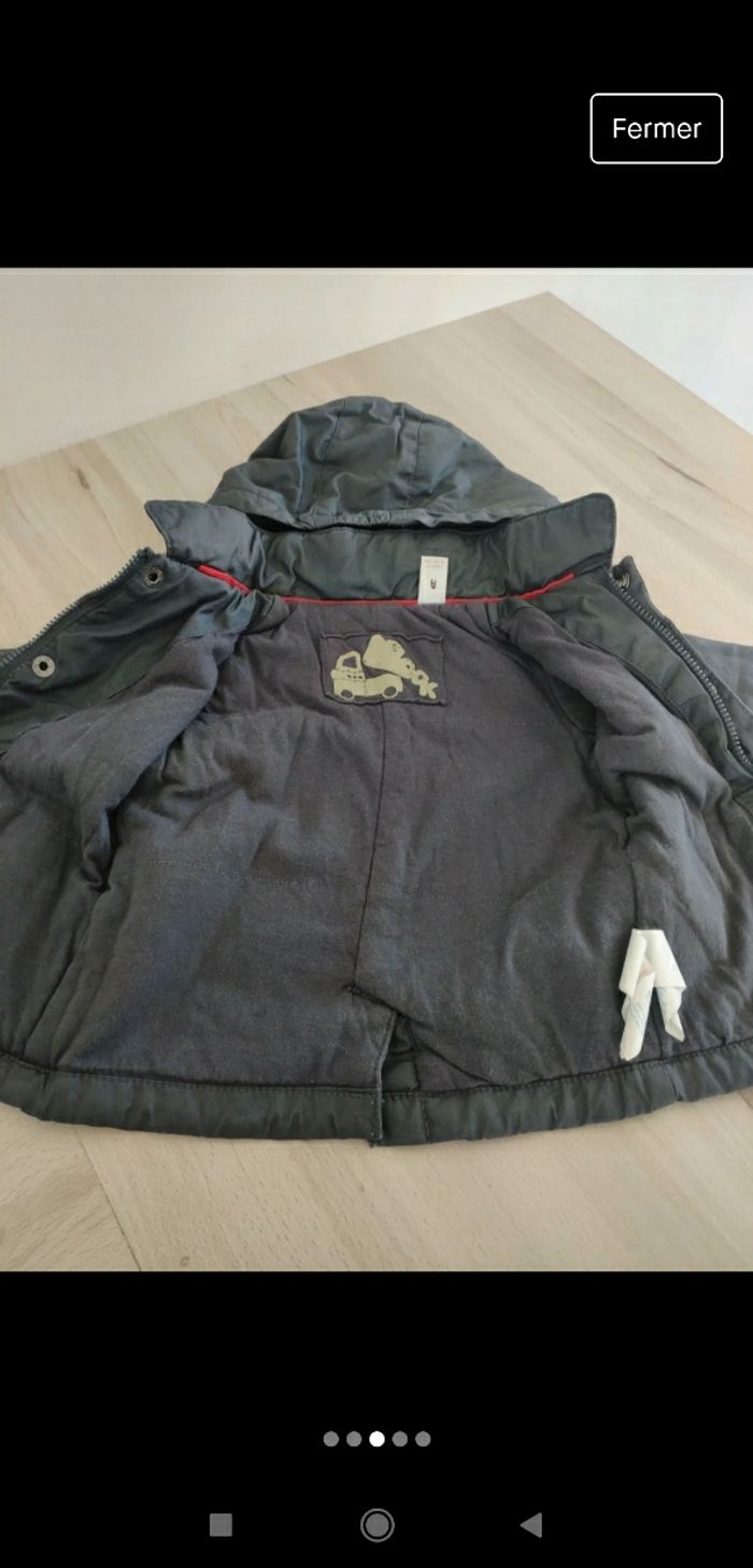 Lot de 2 manteaux blousons Obaibi 3 mois - photo numéro 7