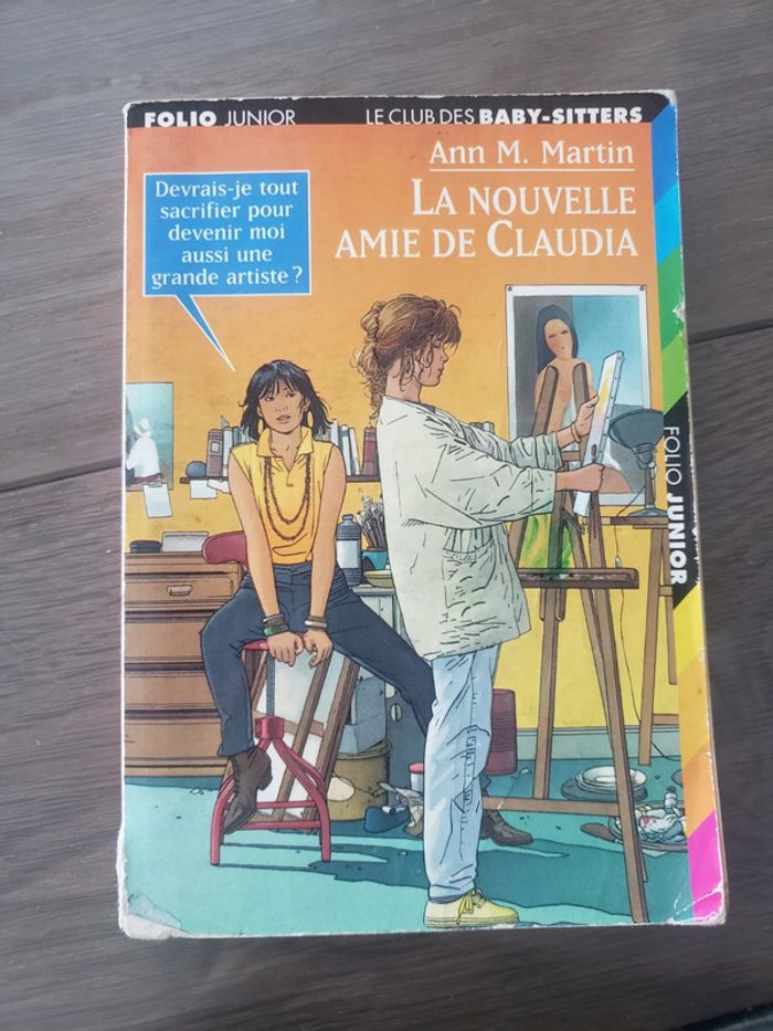 Livre 9-12 ans "La nouvelle amie de Claudia"