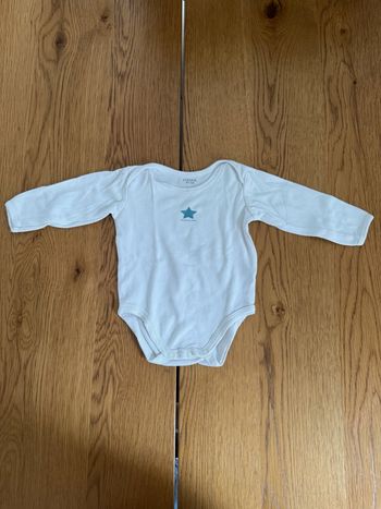 Body Blanc Hema Bébé Garçon Taille 62/68 Très Bon État – Réduction sur Lot