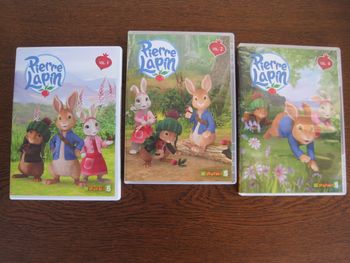 Lot de DVD Pierre Lapin
