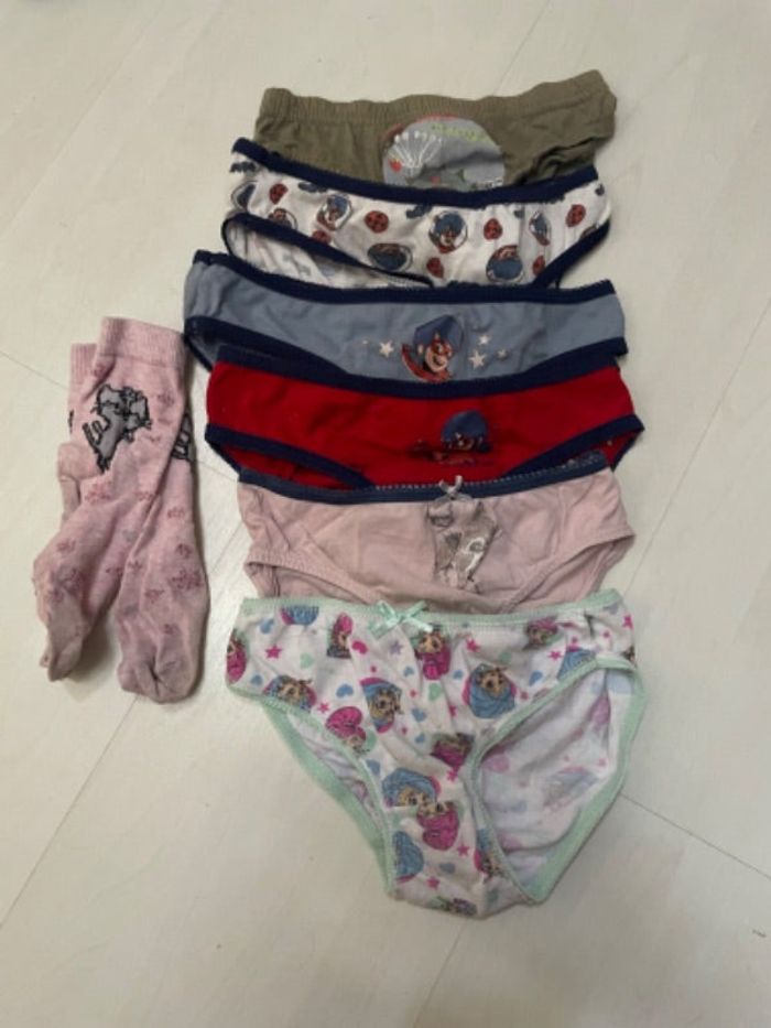 Lot 6 culottes 2-3 ans