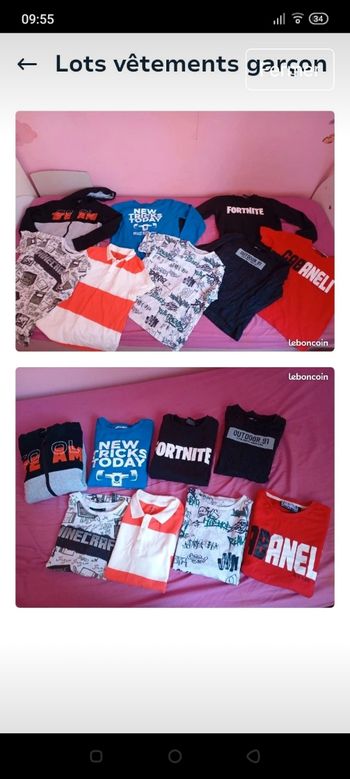 Lots vêtements