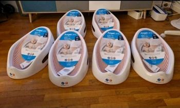 Transat de bain angelcare rose