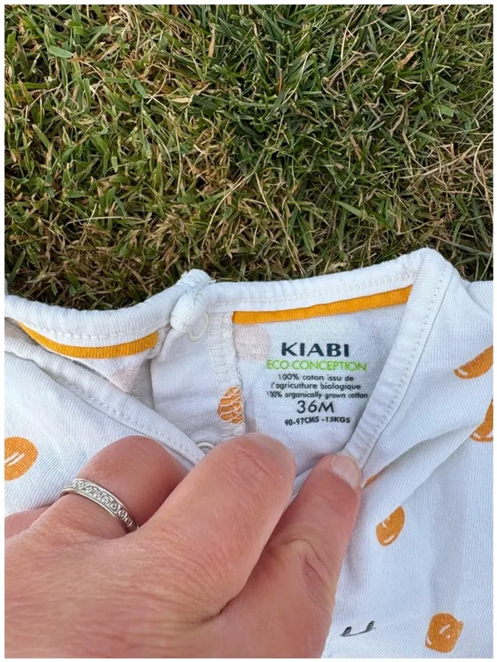 T-shirt avec des oranges 36 mois Kiabi - photo numéro 4