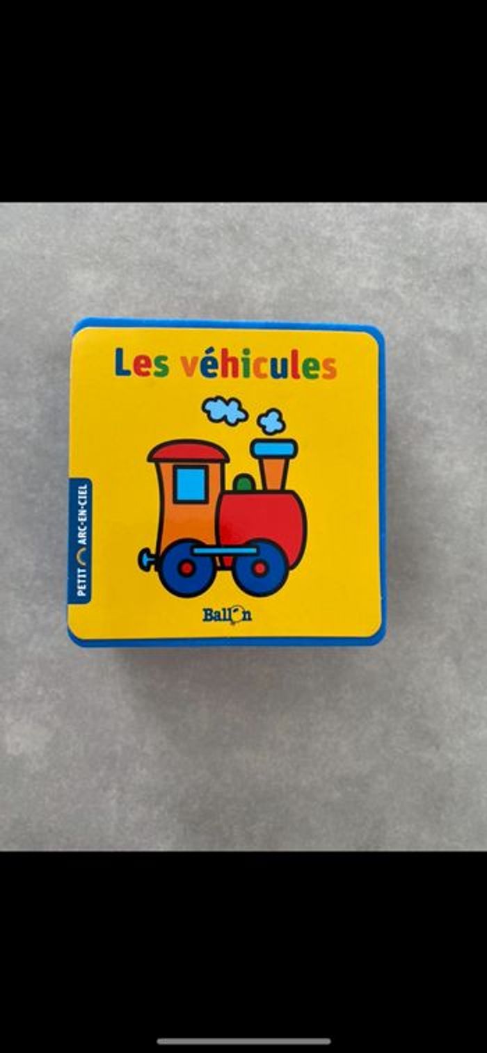 Livre bébé Les véhicules