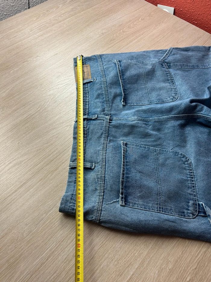 Jean Carpenter Full Blue Workwear Vintage W42 L34 – 100% Coton - photo numéro 7