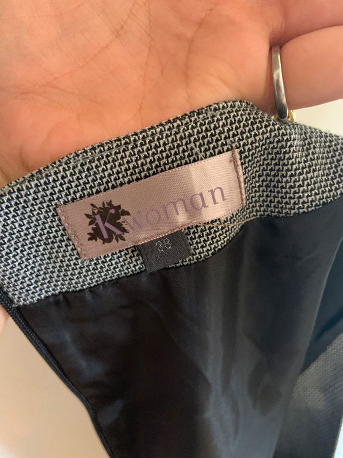 Robe gris/noir T38 - photo numéro 7