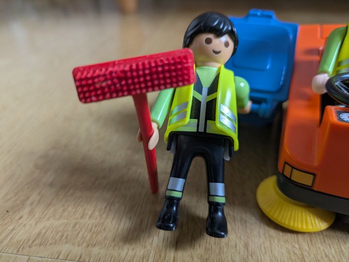 Agent d'entretien de la voirie playmobil - photo numéro 2