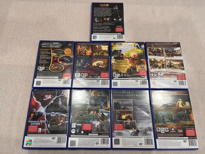 Jeux ps2 lot - photo numéro 2