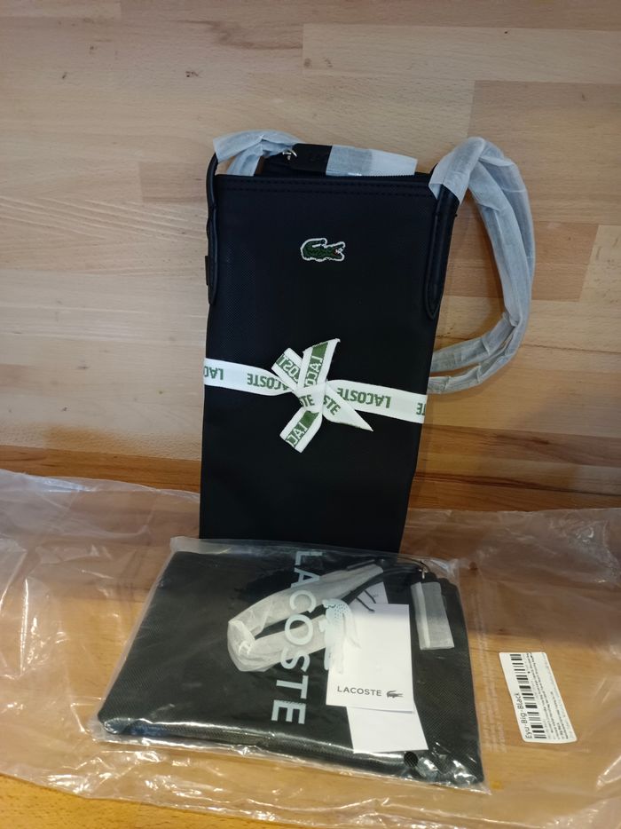 Sac lacoste+porte feuille - photo numéro 7