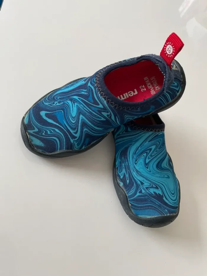 Reima Swimming Shoes Lean Bleu Aqua - Pointure : 22
