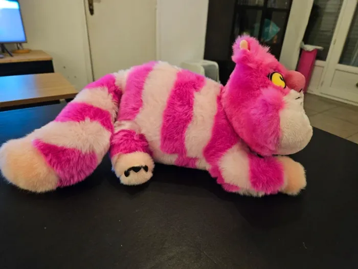 Peluche Chat du Cheshire rose - photo numéro 3
