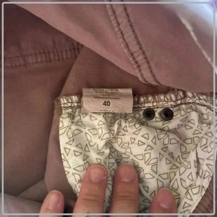 Pantalon style velour taille 40 marque cache cache - photo numéro 4
